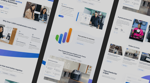 Making Cents of a Laundry SaaS Business: Enhancing Brand & Website Design for Exponential Growth